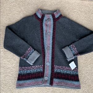 Lambs wool cardigan
